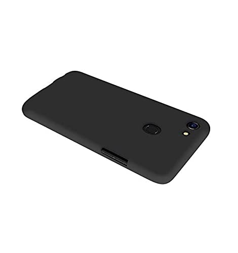 Image of Mobile Back Cover Case for Oppo F5 Youth (Silicone Case|CameraProtection|Black SC1510)