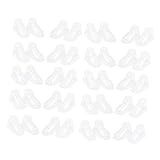 ULTECHNOVO 100 Stück Schuhformen für Jungen Mädchen Mädchen Kunststoffhalter für Ausstellung und Aufbewahrung in Geschäften und Wohnungen