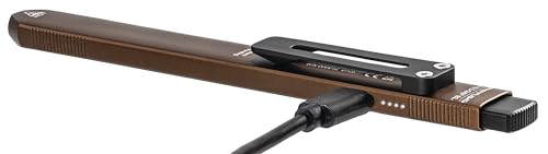 Image of Streamlight 88841 Wedge SL 500-Lumen Flashlight, Coyote | 100 lumens; 300 candela peak beam; runs up to 1.75 hours; USB rechargeable capable; IPX4 aluminum construction; pocket clip