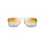Shiny Gold W/Burgundy/Dual Mirror Gold to Silver Polarized