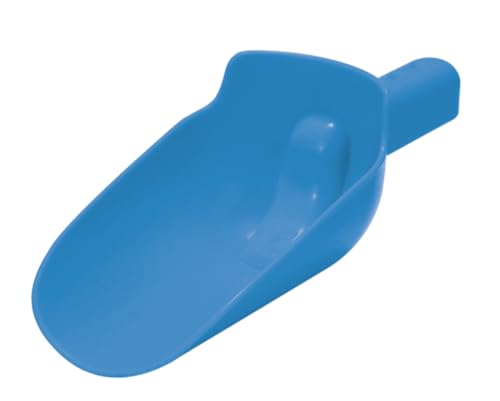 Hape Mehlschaufel, Blau - inder Sandspielzeug und Gartenspielzeug, Robuste Kinderschaufel für Sandkasten, Strand und Outdoor, Fördert Motorik und Rollenspiel, geeignet ab 2 Jahren