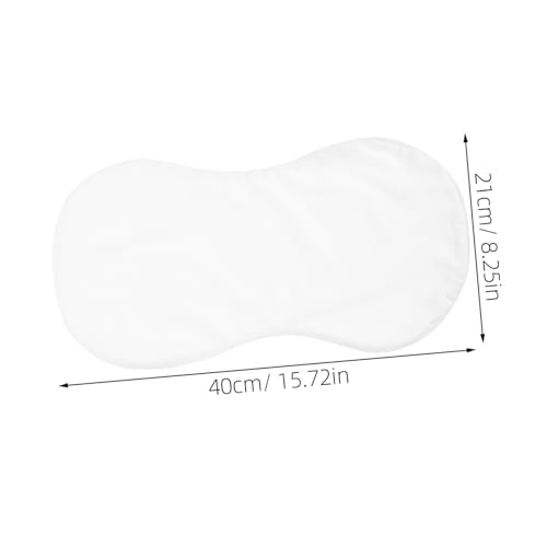BESPORTBLE 3 pcs Sublimation Blank Burp Cloths for Newborns DIY Heat Transfer Baby Burping Cloths Double Layer Absorbent Spit Up Rags for Babies and Sets2