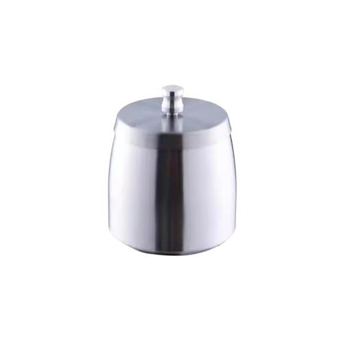 Cigar Ashtray, Stainless Steel Outdoor Indoor Tabletop Ash Holder with Lid for Smokers