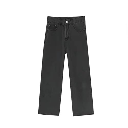 Men's Denim Jeans Loose Korean Style Slim Straight Leg Wide Leg Commuting Daily Casual Pants for Men