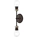 Livex Lighting 14422-07 Lansdale 2 Light ADA Vanity Sconce, Bronze with Antique Brass Accents
