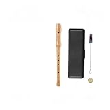 Blockflöte Holz 8-Loch-Blockflöte Holzblockflöte for Üben von hohen Tonhöhenblockflöten Holzblasmusikinstrumente(Type 1)