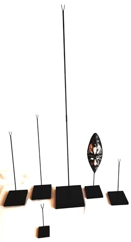 Socle pour masque africain de 80cm pour valoriser votre salon ethnique chic