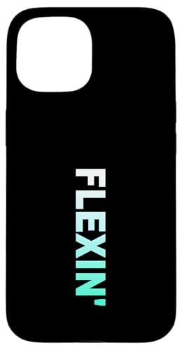 ���C�g�e�B�[�� �A�N�A�J���[ Flexin' Light Teal Aqua�O���t�B�b�N �X�}�z�P�[�X iPhone 15 �p