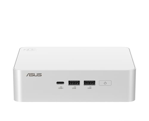 Image of ASUS NUC 15 Pro+ Full System Mini PC with Intel Series 2 Core Ultra 9 285H, 32GB DDR5 RAM, 1TB SSD, Thunderbolt 4, Wi-Fi 7 & Bluetooth 5.4, Win 11 Home, Toolless Silver Aluminum Chassis, VESA Mount
