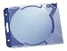 Produktbild Durable CD-Hardbox QUICKFLIP© COMPLETE, fr 1 CD/DVD, blau, 5 Stck