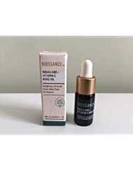 BIOSSANCE Squalane + Vitamin C Rose Oil, Deluxe Mini, 0.13 oz