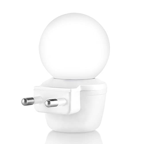 MAGIK Spectrum LED Night Bulb | 0.5W White Light | Plug & Play | Energy Efficient | Ideal for Bedroom, Kids Room & Living Room