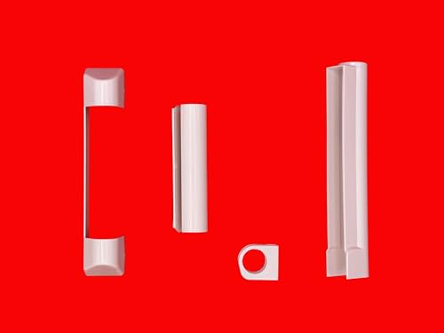 Winkhaus Abdeckkappen für Kunststofffenster der Serie autoPilot in weiß für Ecklager ESV/Flügellager FK-F/Scherenlager SWS und Bandwinkel als 1er Set