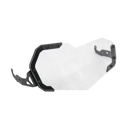 Couvercle de protection pare-brise de phare moto anti-gravillons