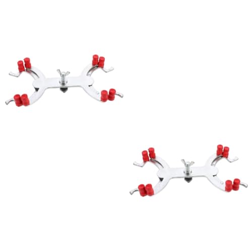 Unomor 2pcs Laboratory Clamp Holder Titration Clamp Clip School Experiment Supply