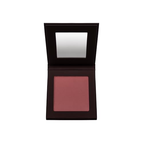 VASANTI Bloom Mineral Blush (Orchid - Berry/Magenta) Highly Blendable Face Cheek Powder Blush, Longwearing, Lightweight, Makes You Look Fresh and Awake - Paraben-Free, Cruelty-Free, for all Skintones