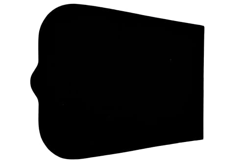 Image of Motorcycle Mud Flap - Durable Flexible Rubber Rear Splash Guard for Bikes | Weather Resistant Mudguard Prevents Dirt, Mud & Water Splashes (Universal Fit)