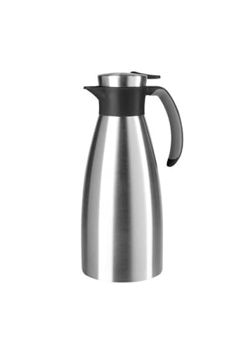 Tefal – Soft Grip Isolierkanne – 1.5 L, Kunststoff, schwarz, 11,8 x 11,8 x 28,7 cm