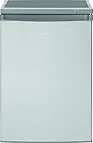Bomann KS 2184 Kühlschrank/E / 84.5 cm / 137 kWh/Jahr / 107 L Kühlteil / 13 L Gefrierteil/justierbare Standfüße/silber