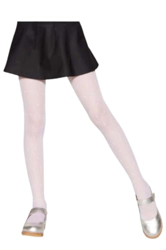 Lobinha Poá, Meia Calça Meninas, Branco (White), P