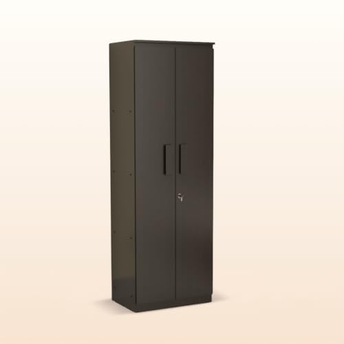 Image of COUCH CULTURE Mono Engineering Wood 2 Door Wardrobe | Almirah for Clothes Wooden | Wardrobe Organizer for Clothes | Multipurpose Almirah for Storage Bedroom | 1 Year Warranty - Wenge