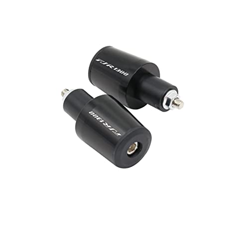Poignées de guidon 22mm en alu noir pour Yamaha FJR 1300 et FZ1 Fazer