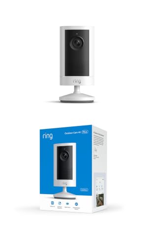 Ring Outdoor Cam 4K Plus, Battery, Retinal 4K, Easy DIY install, True-color Night Vision in low light, Home or business  - Additional View