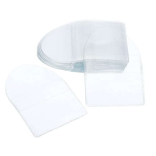 YOKIVE 25 fundas para monedas plástico transparente 2.2 x 2 pulg