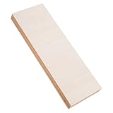 SEWOART 8 Stück Teiliges Rechteckige Holzplatten zum Bemalen und Gravieren Glatte Unbehandelte Holzrohlinge für DIY Kunstprojekte Blanke Holzbretter für Kreative Gestaltung