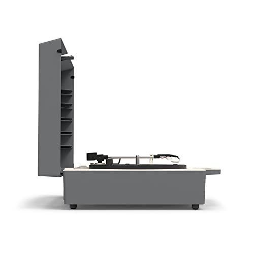 Victrola Re-Spin Tourne-Disque Valise Durable avec Diffusion des vinyles sur Haut-parleurs par Bluetooth | Fabriqué à partir de 25% de Plastique recyclé | Gris | VSC-725SB-GRA-INT - Les Beatles, Paul McCartney, John Lennon, RIngo Starr, George Harrison Victrola Re-Spin Tourne-Disque Valise Durable avec Diffusion des vinyles sur Haut-parleurs par Bluetooth | Fabriqué à partir de 25% de Plastique recyclé | Gris | VSC-725SB-GRA-INT – Image 4