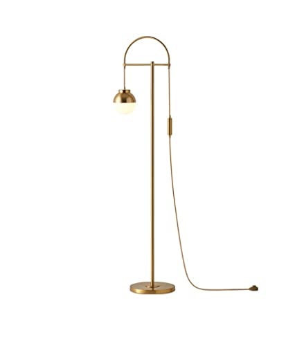 Lampes sur pied boule de verre luminaire salon moderne chic