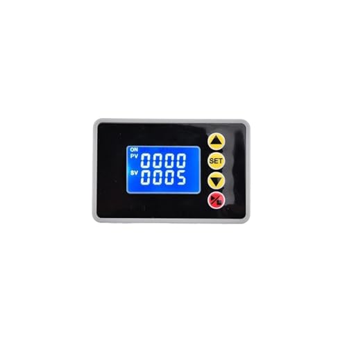 Relé de retardo digital programable y temporizador de ciclo con interruptor CA 110V 220V 2