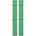 Ekena Millwork ARW401BB207X53LPH Americraft Two 3 Exterior Real Wood Joined Board-n-Batten Shutters (Per Pair), 7"W x 53"H, Lily Pads