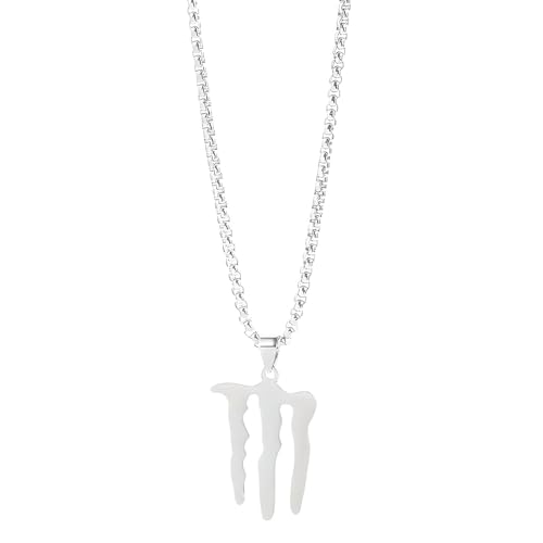 ENERGY DRINK NECKLACE - Stainless Steel - 