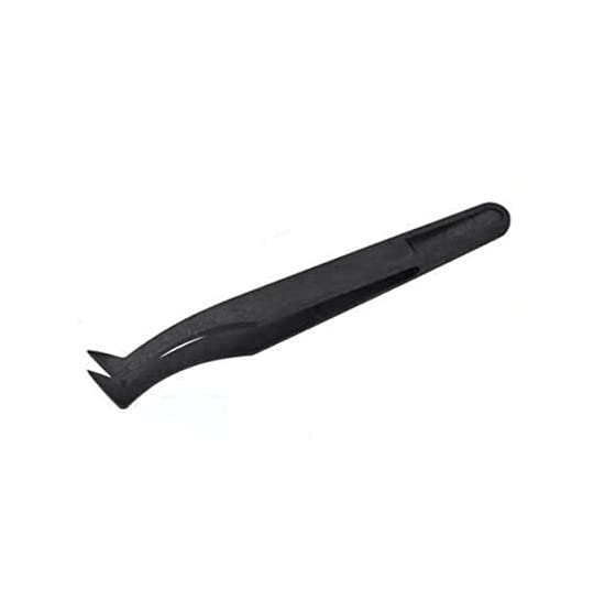 BanteyBanatey® Multifunctional Plastic Precision Tweezer, Antistatic Antimagnetic Watch Jewellery Plastic Tweezers Resin, Laboratory Work, Repair Black (pack of 2pcs) (B0C43L2N7K) Amazon Price History, Amazon Price Tracker