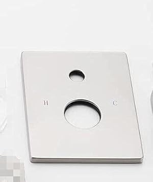 Gabrylly Brushed Nickel shower valve cover plate for 1101D