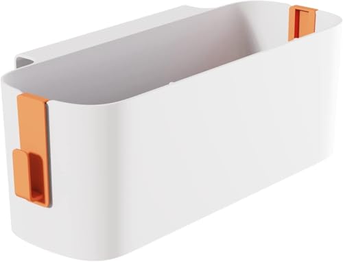 Ruikcoll Orange Bett Organizer zum Einhängen, Hängekörbe mit 2...