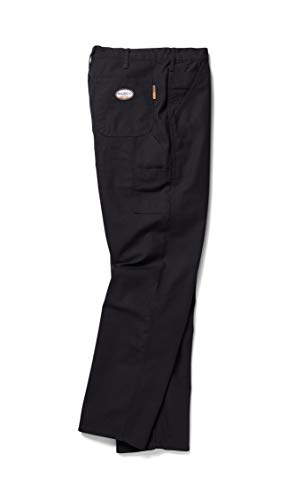 Rasco CBK1217 Men's FR 10 oz. Carpenter Pant, Black Duck - 50x36