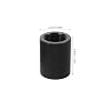 TOYANDONA 3pcs Microphone Stand Screw Thread Adapter Metal Screw Converter with 5/8-27 Extended Nut for Steady Support and Reducing Vibration, for Podcasting and Studio Use #1