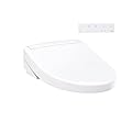 TOTO® WASHLET® S5 Electronic Bidet Toilet Seat, Elongated, Cotton White