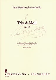 Trio D minor      Paperback – January 1, 1997