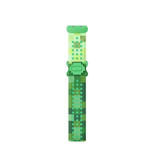 Google Fitbit Ace LTE Band - Kids Smartwatch Band - Water Resistant - One Size Fits All - Minecraft: Do U Mine?