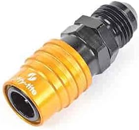 Jiffy-tite JT21406 Quick Connect Fluid Fittings Socket, -6 AN Male- Valved