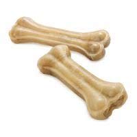 HANU Calcium Bones White Dog Chew 6 Inch Pack of 2 07