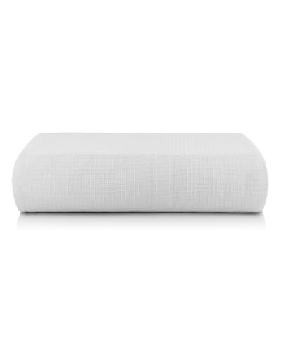 Image of Casa Copenhagen, Egyptian Cotton - Waffle Terry Towel 4 Piece 100% Cotton Large Bath Towel Set - White