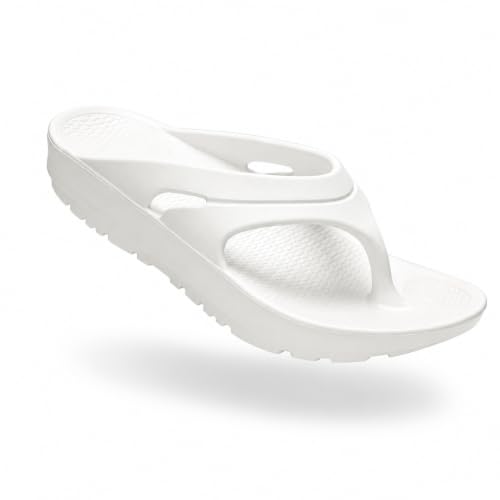 Image of Oka Unisex Recovery Flip Flops | Arch Support Cushioned Sandal | Lightweight Sustainable | Made in the USA
