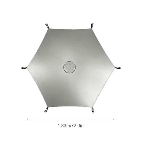 Tente pour trampoline imperméable et résistant pour protection de jardin - 6