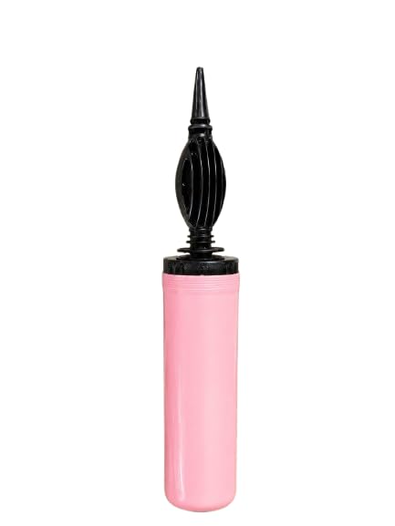 Manual Balloon Pump Hand Inflator for Latex & Foil Balloons (Pink) | Manual Air Pump | Lightweight Design | Dual Action Inflation | Party Decoration Essential | Easy to Carry-image-2