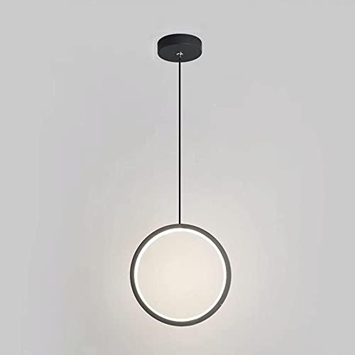 Éclairage décoratif minimaliste LWX avec anneau lumineux pour intérieur contemporain