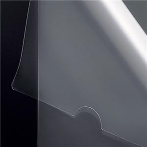 （まとめ） TANOSEE クリアホルダー A4 クリア 1パック（10枚） 【&times;40セット】 ds-1579465